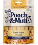 Pooch & Mutt – Peanut Butter Dog Dental Sticks (Small Sticks), Dog Dental Chew, for Teeth and Gums Cleaning, 1 pack of 7 sticks (packaging may vary)