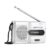 Portable AM/FM Radio, Handheld, 2AA Battery, Telescopic Antenna