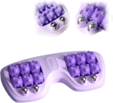 Portable Dual Foot Massage Roller, Foot Roller Massager, Foot Massager Deep Tissue Muscle Massage Stress Relief for Home Office (A15)