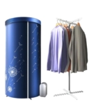 Portable Heated Clothes Airer, 1000W Heated Clothes Airer with Cover Sold by Kasydoff-uk / FBA