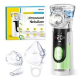 Portable Nebuliser for Kids and Adults, Rechargeable, Self-Cleaning, Silent