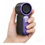 Portable USB Rechargeable Mini Handheld Fan, 20000 RPM, LED Display