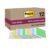 Post-It Super Sticky Notes, 12 Pads, 100% Recycled, Assorted Colors