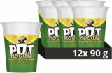 Pot Noodle Chicken & Mushroom instant vegetarian snack quick to make noodles 12x 90 g