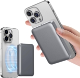 Power Bank, Magnetic Wireless 10000mAh Fast Charging Portable Charger 3 Outputs USB C in/Out PD 22.5W Battery Pack for iPhone 12 13 14 15 16 Samsung Android and More