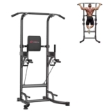 Power Tower Dip Station Pull Up Bar Adjustable Multi-Function Power Tower with code – Bigzzia Fitness Store