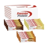 Premier Protein – Protein Bar Deluxe 40 percent – Multiflavourbox – 15x50g – £10.57 max s & s