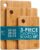 Premium Extra-Thick Wooden Chopping Boards – 3 Piece Bamb ( Prime Exclusive)oo Chopping Board Set – 33x22cm / 28x22cm / 22x15cm