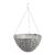Premium Rattan Effect Hanging Basket