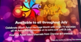Premium South Asian channels throughout South Asian Heritage Month at no extra cost