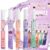 Premium Womens Perfume Gift Set, 5PCS Long Lasting Eau De Parfum, Sweet Floral & Fruity Scent, Travel Portable for Her, Mum, Birthday Gifts, Elegant Fragrance