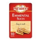 President Emmental Cheese 10 Slices 200g