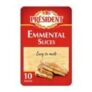 President Emmental Cheese 10 Slices 200g
