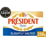 President Slightly Salted/Unsalted Block Butter 250g – Clubcard Price