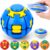 Press To Spin Helix Core Fidget Spinner Ball, Sensory Fidget Toys Rotating Anxiety Stress Relief Desk Toy for Adults Teens Boys Girls, Push & Spin Fidget Ball for Office School Travel Gifts