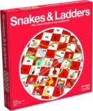 Pressman: Snakes & Ladders Traditional Children Games Snakes and Ladders Game for Kids For 2-4 Players Ages 4, 5