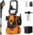 Pressure Washers 1800w 140Bar 420L/h Jet Washers Pressure Washers with Adjustable Nozzle & Foam Cannon Accessory,Electric Power Washer for Patio/Car/Garden/Driveway