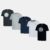 Pretty Green Mens 5-Pack Cotton Crew Neck Short Sleeve T-Shirt