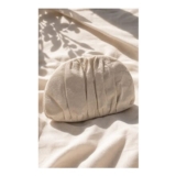 PrettyLittleThing Linen Clutch Bag