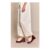 PrettyLittleThing Linen Studded Mule Wedges