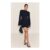 PrettyLittleThing Textured Boat Neck Long Sleeve Shift Dress