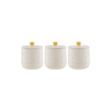 Price & Kensington Daisy Tea, Coffee & Sugar Storage Jars Set of 3