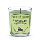 Prices Candles Chefs Jar Candle Fresh Scented Odour Reducing Basil Patchouli and Geranium Fragrance for Kitchens and Home (S&S £2.66)