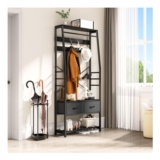 Prime Deal-YITAHOME 6-in-1 Floorstanding Hall Tree with Drawers