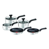 Prime Savings-Tefal Comfort Max Stainless Steel 5-Piece Pots and Pans