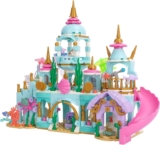 Princess Castle Building Blocks,Ocean Building Toy with Slide,Blocks Gift for Christmas,Birthday,New Year(752PCS)