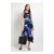 Principles Geo Drop Waist Midi Dress