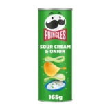 Pringles Sour Cream & Onion Sharing Crisps 165g