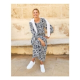Printed Midi Dress