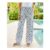 Printed Pull on Wide Leg Trousers