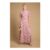 Printed Textured Maxi Dress