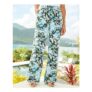 Printed Wide Leg Trousers