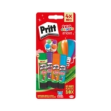 Pritt Rainbow Glue Sticks Safe Kids Craft Set (4x10g) – £3.37 S&S Voucher