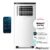 Pro Breeze 9k BTU 3 in 1 Smart Air Conditioner in White