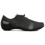 Pro Team Lace Up Road Cycling Shoes (Black/Grey/Light Grey)
