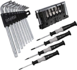 Pro Tool Bundle – Including a Torx Key Set, 17 Function Mini Tool and Fine Adjustment Screwdriver Set