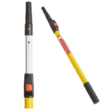 ProDec 2 – 4 (0.6-1.2m) Button Lock Fibreglass & Aluminium Extension Pole for Paint Roller Frames