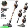 Procenic PII Ultra Cordless Vacuum Cleaner, 550W/55kPa 50Min, Cordless Powerful with Wall Mount, Anti-Tangle, Adjustable Telescopic Pole