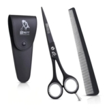 Professional Hair Cutting Scissors Set with Comb & Pouch,