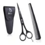 Professional Hair Cutting Scissors Set with Comb & Pouch,