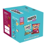 Proper Chips BBQ and Salt & Vinegar Mixed Case, 32 x 14g