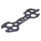 Prophete Universal tool key, 13 functions, colour: black