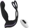 Prostate Massager Anal Toys with Penis Ring 10 Vibrating Modes Male Sex Toys Anal Vibrator for Men Male Adult Toys for Men Remote Control Vibrator Butt Plug Waterproof Vibratorset for Woman