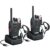 Proster Long Range Walkie Talkies Rechargeable 2 Way Radios PMR446 Rechargeable – Sold By TIMEEU/FBA