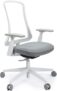 ProtoArc Flexer Ergonomic Office Chair – Sliding Seat Desk Chair, Breathable Mesh from Wintex, 55D Foam Cushion, 3-Position Recline Swivel Computer Chairs for Home, Office & Study – White