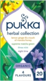 Pukka Herbs Organic Herbal Tea Variety Pack, 20 Tea Bags, Caffeine Free – £2.61 S&S